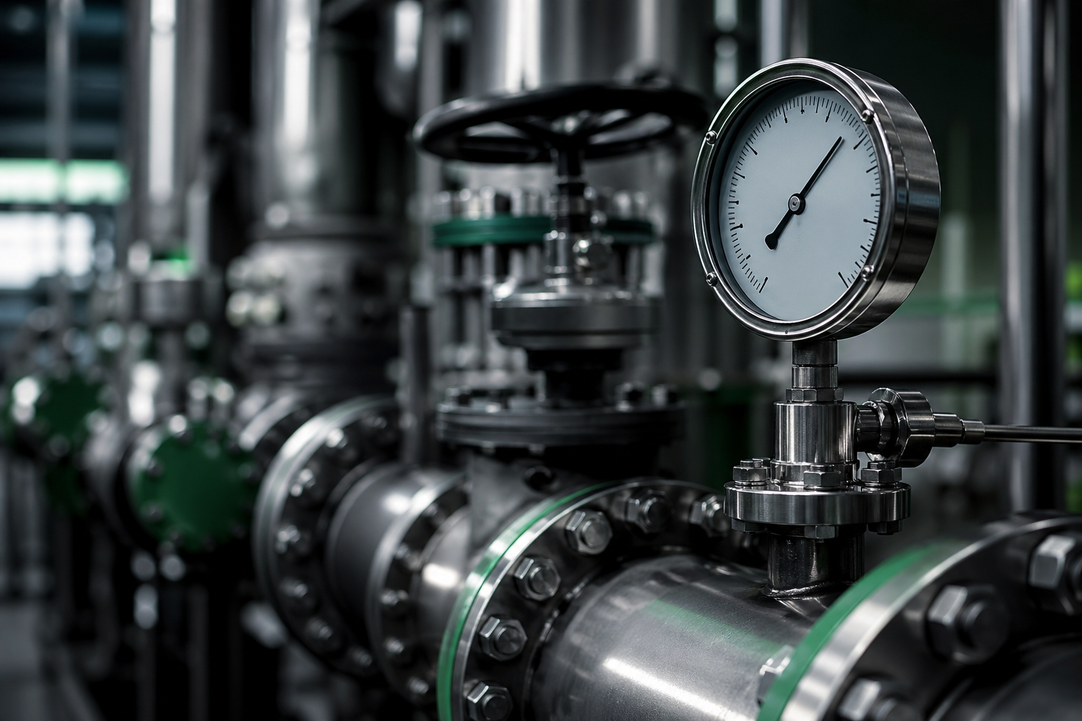 Industrial gauge and steel equipment